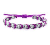 Nanafast LGBTQ Rainbow Pride Bracelets for Women Men Bisexual Lesbian Transgender Pansexual Nonbinary Asexual Gender Fluid Handmade Braided LGBT Pride Bracelets for Pride Month LGBTQ Community