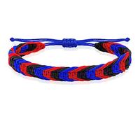 Nanafast LGBTQ Rainbow Pride Bracelets for Women Men Bisexual Lesbian Transgender Pansexual Nonbinary Asexual Gender Fluid Handmade Braided LGBT Pride Bracelets for Pride Month LGBTQ Community, 5.9