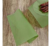 100Pcs Wax Paper Sheets for Food, Basket Liners Food Picnic Paper Sheets Greaseproof Deli Wrapping Sheets,Grass green (8.7 * 8.7 In)