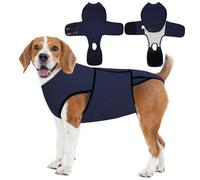Nanaki Dog Surgery Recovery Suit-Body Suits After Surgery, Dog Spay Recovery Suit Female Male Neuter, Abdominal Wounds Bandages, E-Collar Alternative Prevent Licking, Soft Protective Pet Pajamas, L