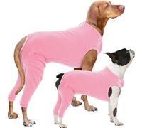 Nanaki Dog Wound Care Shirt,Dog Leg Sleeve To Stop Licking Rear Leg And Abdomen,Dog Surgery Suit Female Spay,Dog Onesie For Surgery Female Male,Dog Surgical Recovery Suit Female Dog Wound Heal Clothes