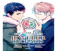 Nanako Tsujimura The Case Files of Jeweler Richard (Light Novel) Vol. 4 Paperback Book in White Nanako Tsujimura White