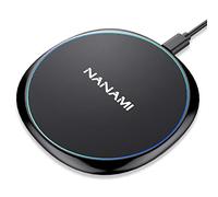NANAMI Wireless Charger for iPhone and Samsung - Wireless Charging Pad 10W Max for iPhone 17 16 15 14 13 12 SE2 11 Xs XR X New Airpods and Galaxy S26 S25 Ultra S25+ S24 FE S23 S22 S21 S20 S10
