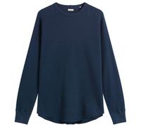 Nanamica Men's Crew Neck Thermal Sweatshirt Navy
