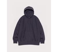 nanamica Mens Oversized Hooded Pullover Sweat - Colour: Vintage Navy - Size: Large