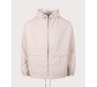 nanamica Mens Oversized Reversible Hooded Jacket - Colour: Sand Beige - Size: XL