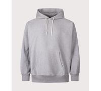 nanamica Mens Pullover Sweat Hoodie - Colour: Heather Gray - Size: Medium