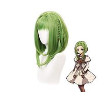 Nanamine Sakura Women Green Wig Cosplay Costume Jibaku Shounen Toilet-bound Hanako-kun Synthetic Hair Party Wigs