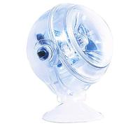 NANANA Fish Tank Bubbler Aquarium Air Stone Disc, Round Fish Tank Bubbler LED Lights for Fish Tank Decorations, Multi-Color Lamp Optional,3 pcs,colorful
