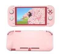 NANANINO Accessories compatible with Nintendo Switch lite, Switch lite Protective Case, Comfort Grip Case for Nintendo Switch lite, Switch lite Hard Shell Case - Pink
