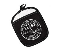 Nana's Pot Holder Meals And Memories Nana's Kitchen Are Made Here Pot Holder Nana's Kitchen Gift (Nana's Pot Holder)