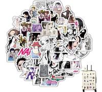 Nanas Sticker 60pcs Nana Figure Graffiti Decal for Tablet Cup Skateboard Bike Helmet Decoration