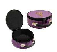 Nanba Group Freemason Royal Arch R&S Emblem Masonic Fez Cap Case - Premium Imitation Leather, Portable Storage & Display Box - Hand Embroided