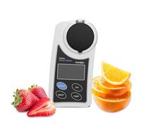 NANBEI 0-55% Digital brix Refractometer with ATC, Portable Refractometer,±0.5 Precision,Refractive Index/Sugar Content Operation Mode Conversion,High Sensitivity,Zero Correction