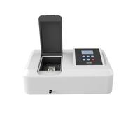 NANBEI Visible Portable Spectrophotometer LCD Digital Lab Spectrophotometer,320-1100nm,Tungsten Lamp, Portable Spectrophotometer with USB and RS232 interfaces Wavelength accurracy±1nm