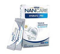 NANCARE Hydrate-PRO Complemento Infantil, Solución de rehidratación Oral para Bebés, 12 Sobres (6x4.5g + 6x2g)