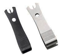 Nanchroadly 2 Pcs Fishing Line Scissors, Fishing Line Nippers with Hook Eye Cleaner Pin Stainless Steel Fishing Clippers Fishing Line Cutter Snips Tool Fishing Tool Fishing Tackle Acceesories
