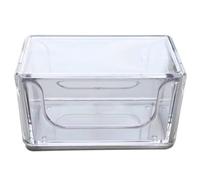 Nanchroadly Transparent Pool Cue Chalk Holder, Billiard Chalk Storage Box Snooker Chalk Case Hold 2 Packs Chalk Pool Cue Accessories Clear