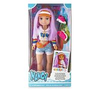 Nancy, a day of music festival, doll with colourful hair and summery look, recommended from 3 years (Famosa 700016227) multicoloured