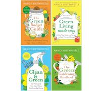 Nancy Birtwhistle Collection 4 Books Set (The Green Budget Guide, Green Living Made Easy, Clean & Green, The Green Gardening Handbook)