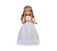 Nancy - Communion Collection, First Communion Dress Doll and Flower Crown, Blond