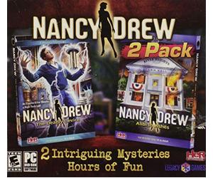 Nancy Drew - Alibi in Ashes & The Deadly Device 2-Pack (PC-DVD) (XP, VISTA, Windows 7, Windows 8) PC Detective Game