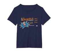 Nancy Drew: KoKo Kringle T-Shirt T-Shirt, Women's Plus, Navy Blue, 3X