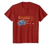 Nancy Drew: KoKo Kringle T-Shirt T-Shirt, Youth, Cranberry Red, 3T