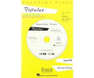 Nancy Faber - Showtime Piano Popular CD Level 2A