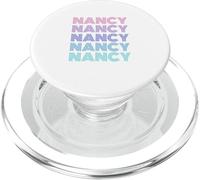 Nancy Funny Vintage Distressed First Name Pride PopSockets PopGrip for MagSafe