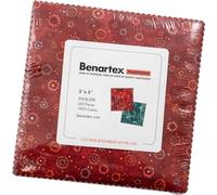 Nancy Halvorsen Star of Wonder, Star of Light 5X5 Pack 42 5-inch Squares Charm Pack Benartex, Assorted, SWSL5PK
