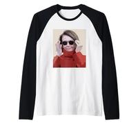 Nancy Pelosi Sunglasses Madam Speaker Meme Feminist Raglan Baseball Tee