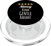Nancy Strong Confident Bright Inspirational Name Birthday PopSockets PopGrip for MagSafe