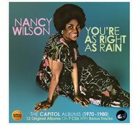 NANCY WILSON - YOU'RE AS RIGHT AS RAIN - THE CAPITOL ALBUMS (1970-1980) 7CD BOX SET