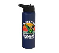 Nanday Conure I'm Just Here for Nanday Conure Stainless Steel Insulated Water Bottle