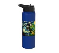 Nanday Conure Starry Night Nanday Parakeet Stainless Steel Insulated Water Bottle