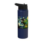 Nanday Conure Starry Night Nanday Parakeet Stainless Steel Insulated Water Bottle