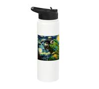 Nanday Conure Starry Night Nanday Parakeet Stainless Steel Insulated Water Bottle