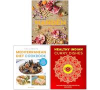 Nandên Recipes from my Kurdish kitchen, The Ultimate Mediterranean Diet Cookbook & Healthy Indian Curry Dishes 3 Books Collection Set