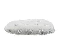 Nando Cushion, Oval, 105 × 75 cm, Light Grey