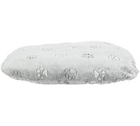 Nando Cushion, Oval, 50 × 35 cm, Light Grey