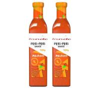 Nando’s Peri-Peri Sauce Medium 500g x 2, Portuguese Style Chilli Sauce for Marinades, Grilling & Dipping with Welari Thank You Card | (2pack)