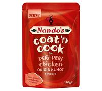 Nando's Coat 'n Cook Hot Peri Peri Marinade 120g - Pack of 6