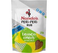 Nando's Lemon & Herb Peri Peri Rub Mild (25g) - Pack of 6