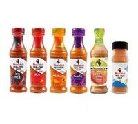 Nando's Lovers Selections Set of 6: 5x125ML Sauces & 1xPeri-Peri Salt