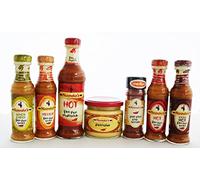 Nandos Peri Peri - Hot Marinade, Perinaise, Peri Peri Chip Sprinkles, Lemon & Herb (Mild), Medium, Hot AND Extra Hot Sauce. by N/A