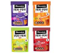 Nando's Peri-Peri Rub, Variety Pack of 4, Garlic, Medium, Lemon & Herb, Hot