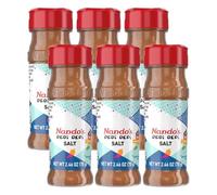 Nandos Peri Peri Salt 70g x 6, Medium Spicy Chilli Pepper Hot Seasoning for Cooking with Welari Thank You Card | (6pack)
