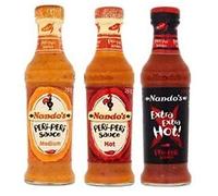 Nando's Peri Peri Sauces 125ml (Pack of 3)