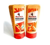 Nando's Perinaise Hot and Mild Per Peri Mayonnaise 2 Variety Pack Bundle